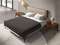 Кровать 7194 из экокожи цвета норки 180 х 200 см