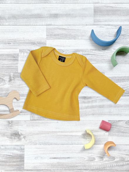 Футболка с длинным рукавом Mjölk Mustard