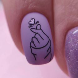 Swanky Stamping, Пластина 060 сердце.