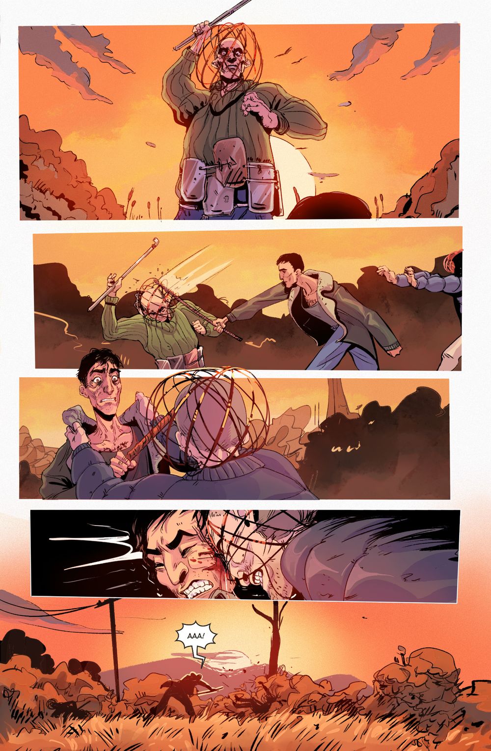 Комикс Ведьма. Том 1. По проводам (Основная обложка)