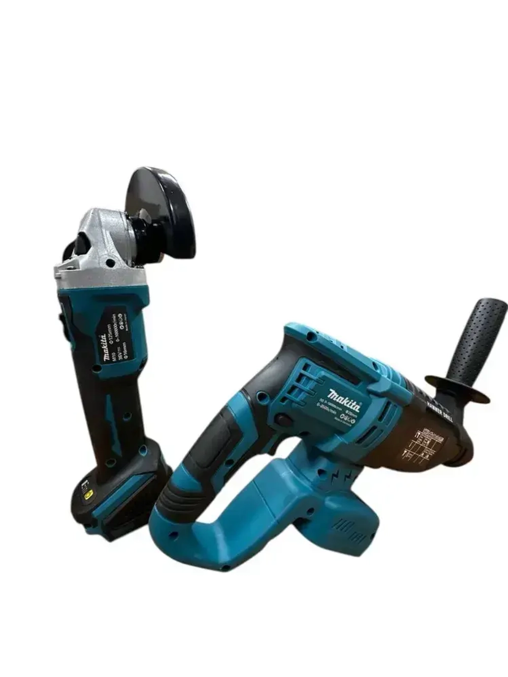 Набор 4в1. Шуруповерт, Перфоратор, Болгарка, Гайковерт. 6 Ah 2 акб, ЗУ и кейс в комплекте.