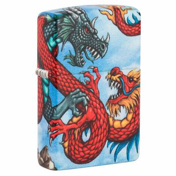 Зажигалка Zippo Dragon с покрытием White Matte (49354)