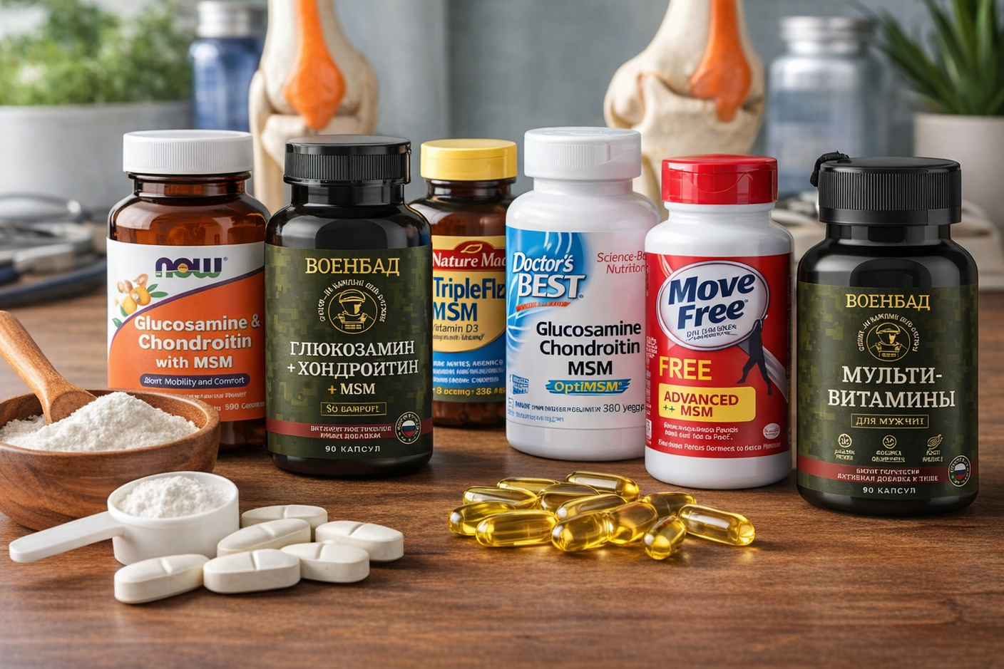 Топ 5 бадов для суставов