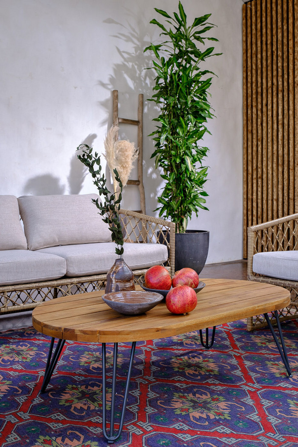 Диванная группа из искусственного ротанга CHARLOTTE