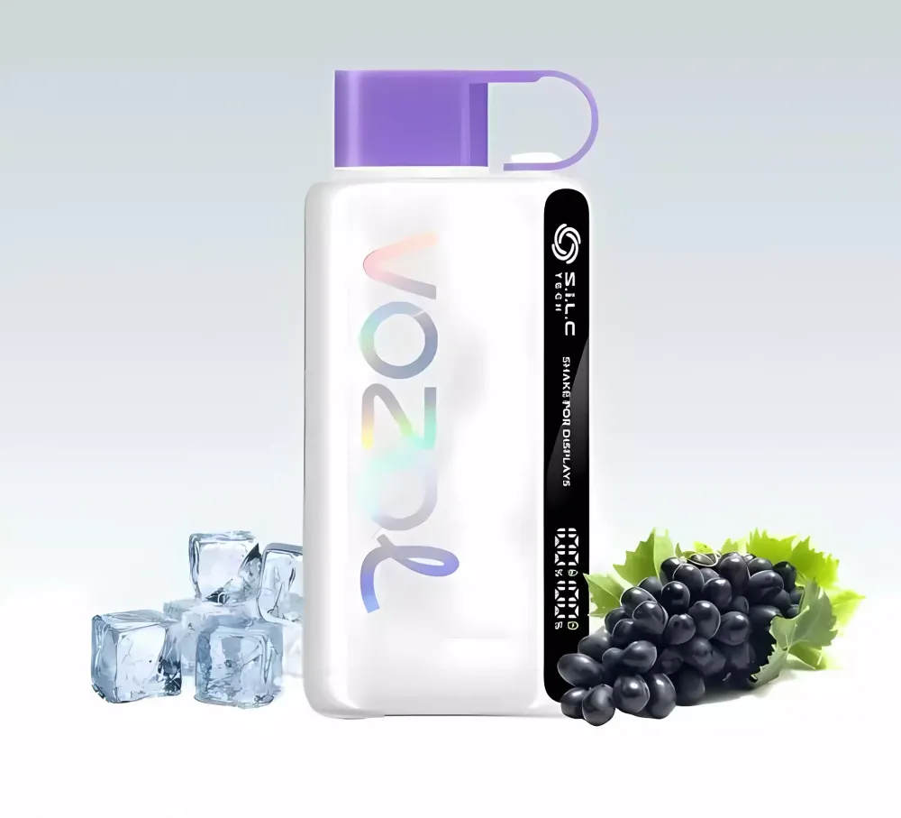 Vozol Star 12000 - Grape Ice (5% nic)