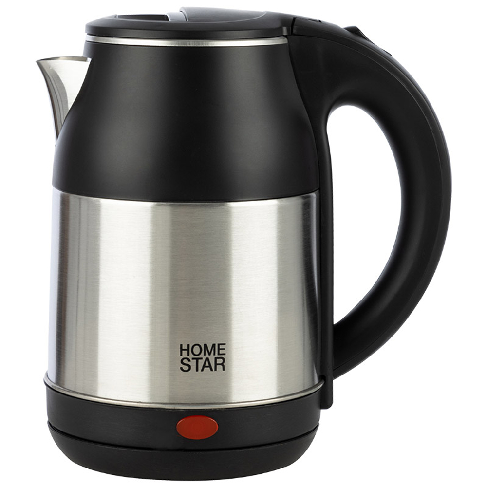 Чайник HOMESTAR HS-1034 стальной, черный (102668)