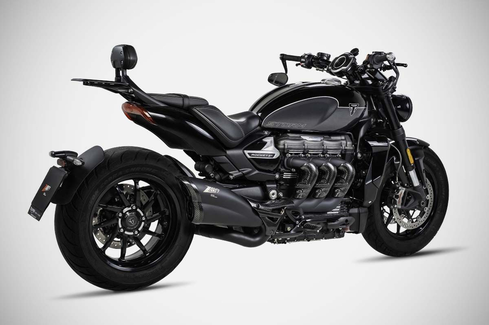 Zard Глушитель Triumph Rocket 3 (2021-) ZTP502S10SCR-B
