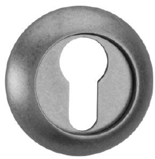 Накладка круг на цилиндр Ренц INET 08 MSN, цвет никель супер матовый (гарантия - 12 месяцев)