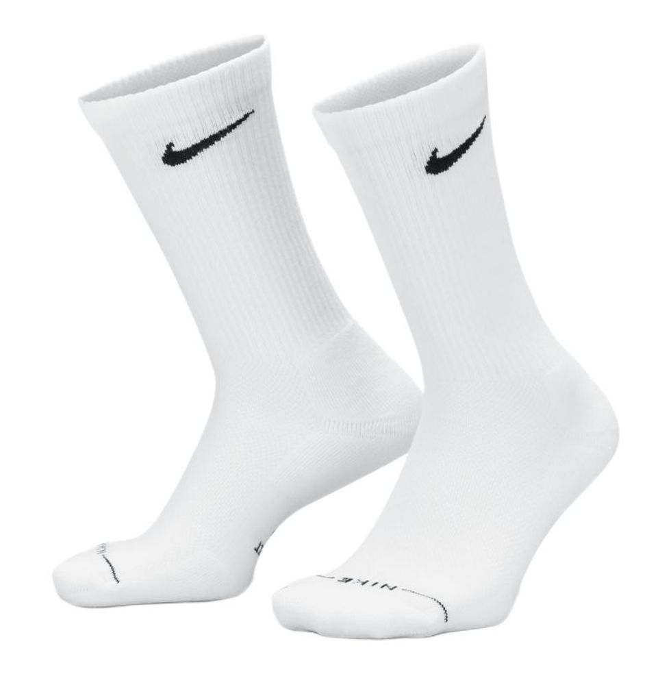 Теннисные носки Nike Everyday Elevated Crew 3P - white