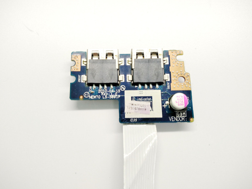 Плата USB со шлейфом Acer Aspire 5551 5251 5741 (NEW70 LS-5891P) б/у
