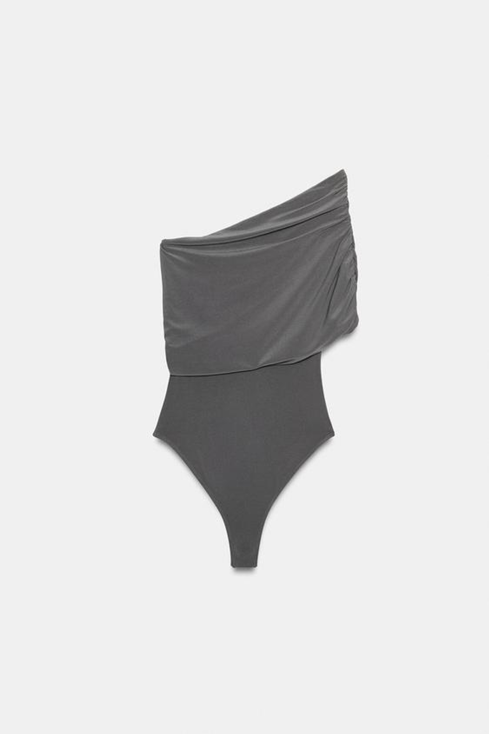БОДИ С АСИМЕТРИЧНЫМ СВЯЗЫВАНИЕМ - ZARA