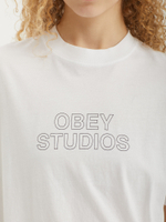 Женская Футболка Obey Studios Outline