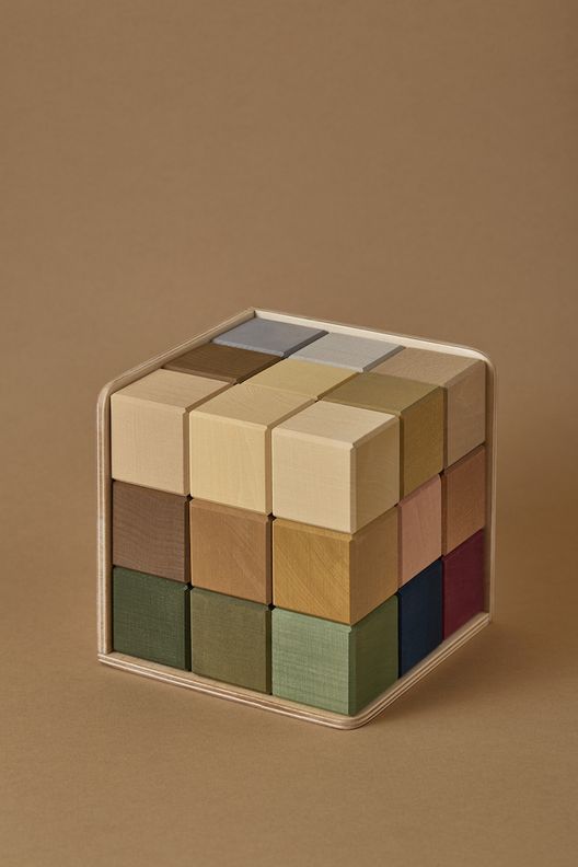 Кубики в кубе, натуральные / Raduga Grez