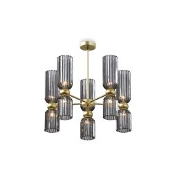 Люстра на штанге Maytoni   MOD302PL-10GR