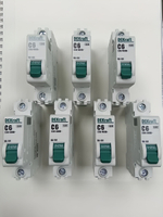 Автоматический выключатель 1-пол. 6А тип C 4,5кА серия ВА-101 DEKraft (7шт)