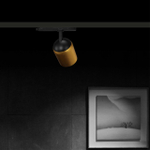 358516 PORT NT21 227 золото Светильник трековый однофазный трехжильный IP20 LED 4000K 25W 220V KAMP