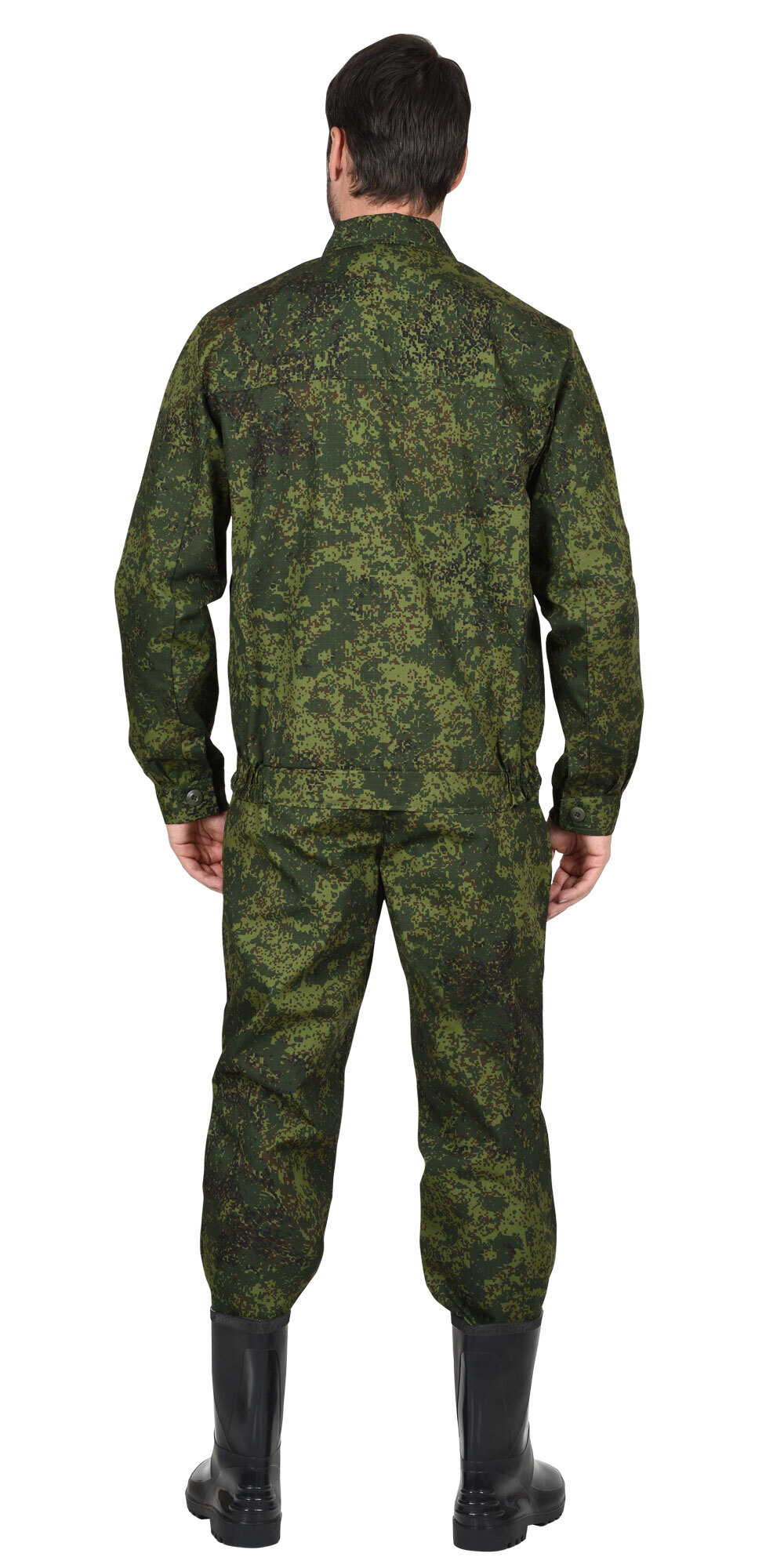 Костюм "Рысь" куртка, брюки (тк. Рип-стоп 210) КМФ Цифра зеленая