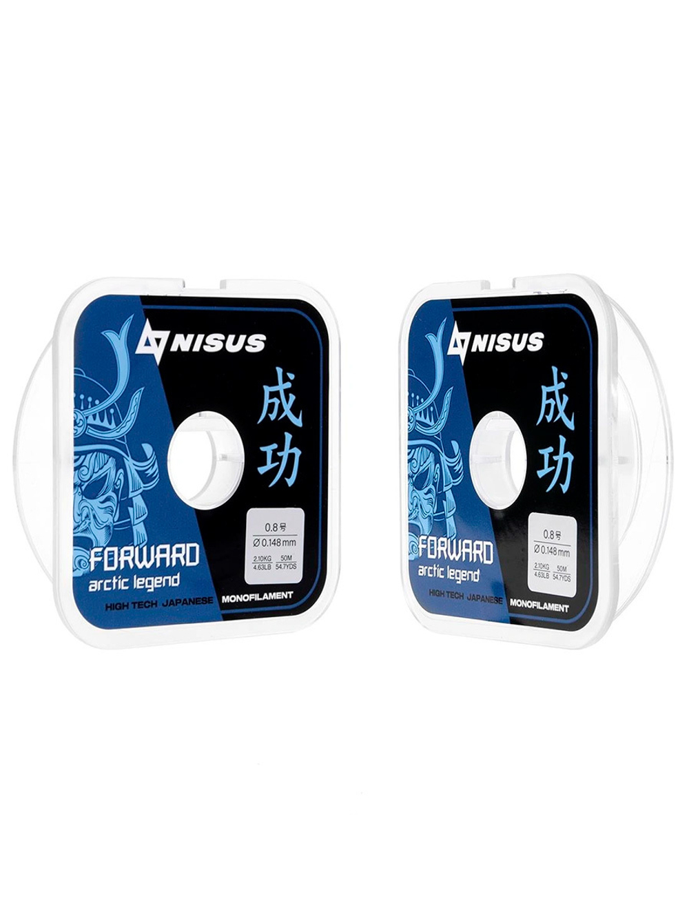 Леска для рыбалки Nisus FORWARD ARCTIC LEGEND Nylon Transparent 0,286mm/50m (N-FAG-0.286-50)