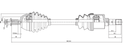 EWIGER - EW121151500-EWI - Drive Shaft
