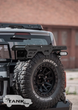 Площадка на 5-ое колесо MEIKA (AK1) с лесенкой MEIKA (AK11) и боковым креплением MEIKA(AK12)