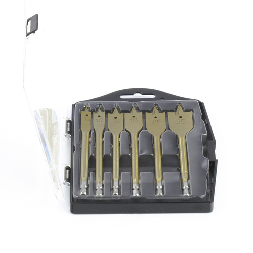 70445 Набор сверл перовых по дереву,10-12-16-18-20-25мм