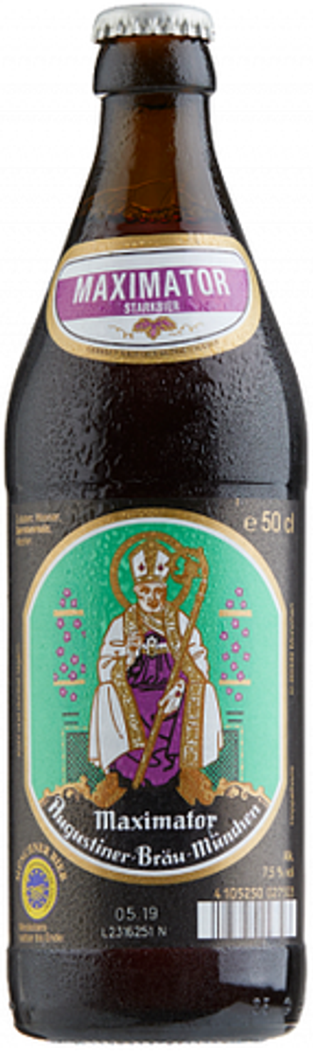 Пиво Августинер Максиматор / Augustiner Maximator 0.5 - стекло