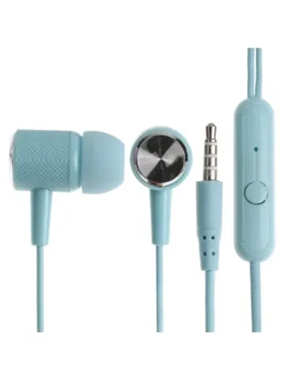 Наушники CB-51, проводные, вакуумные, микрофон, 1 м, Jack 3.