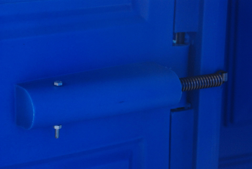 Туалетная Кабина  «Евростандарт» в сборе Экомарка  пластиковый поддон T-2 (1200x1100x2200см;70кг;серый) - арт.561349