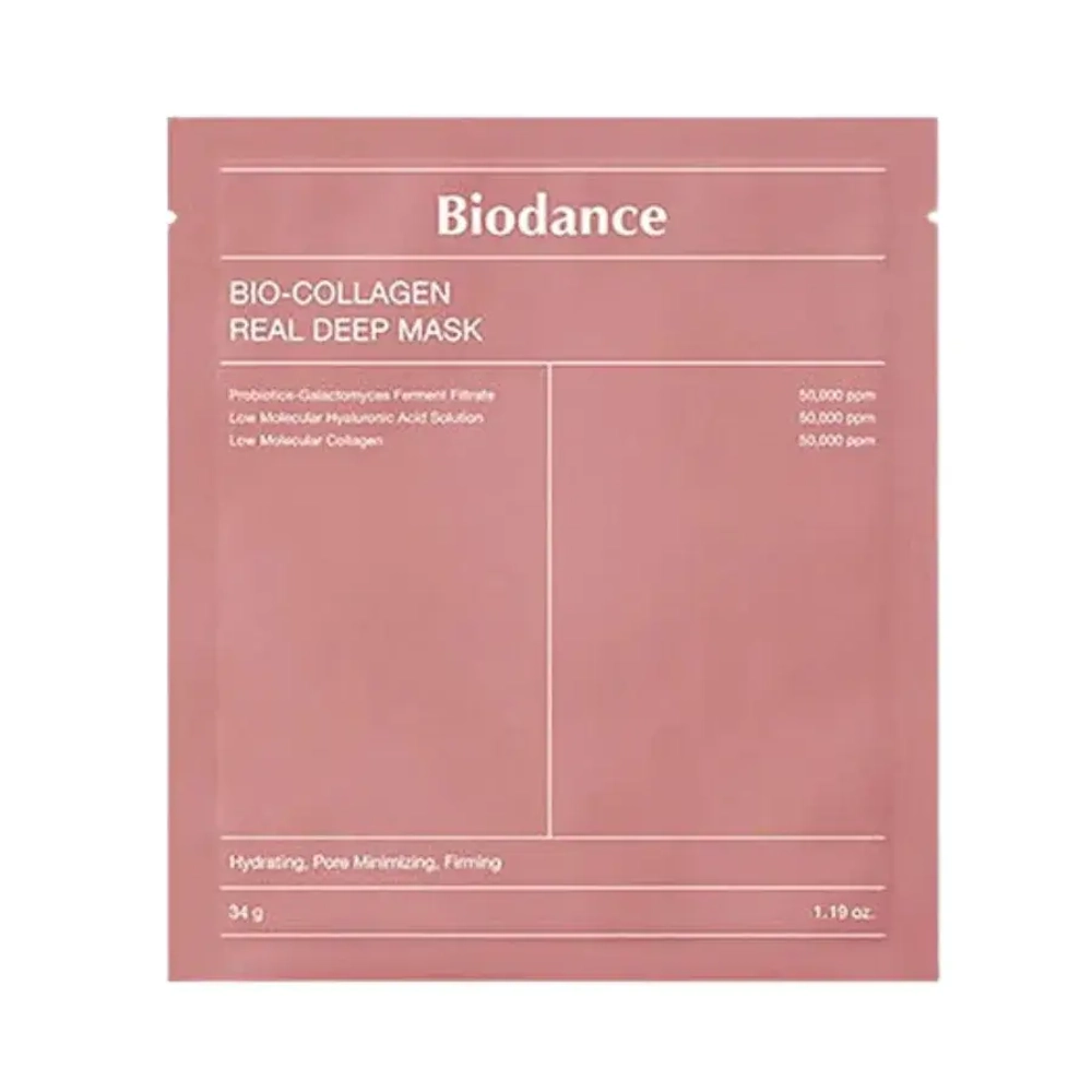 Гидрогелевая маска ночная с коллагеном для эластичности BIODANCE Bio Collagen Real Deep Mask