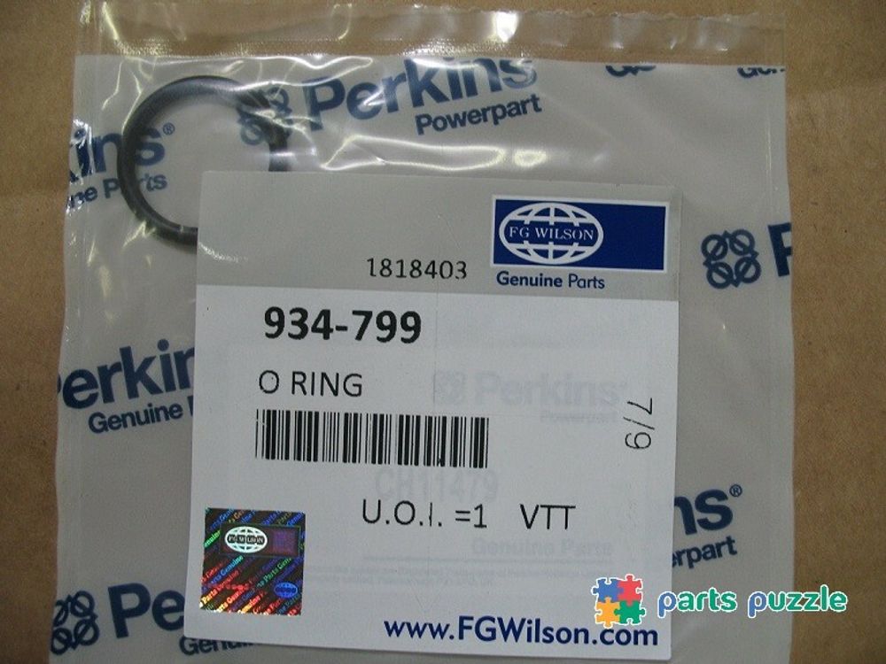 Кольцо уплотнительное / SEAL - O RING АРТ: 934-799
