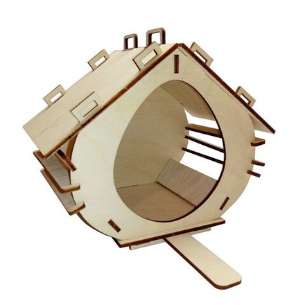 Конструктор из дерева "Птичкина кормушка" 150*160*120 мм.