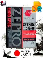 idemitsu ZEPRO EURO SPEC 5W-40 SP A3 B4 4л.