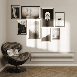 Горизонтальные дизайн-радиаторы Ronda 1000мм с нижним подключением