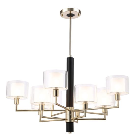 Потолочная люстра Crystal Lux MAESTRO SP-PL5+5 GOLD