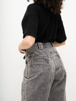 Брюки джинсовые RETRO варенка, черный