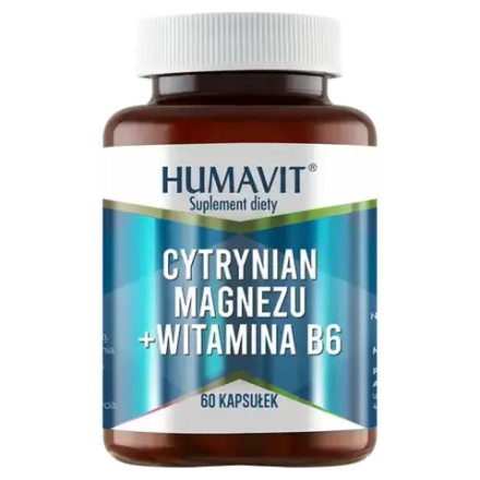 Хумавит Цитрат магния + Витамин B6 - 60 капсул