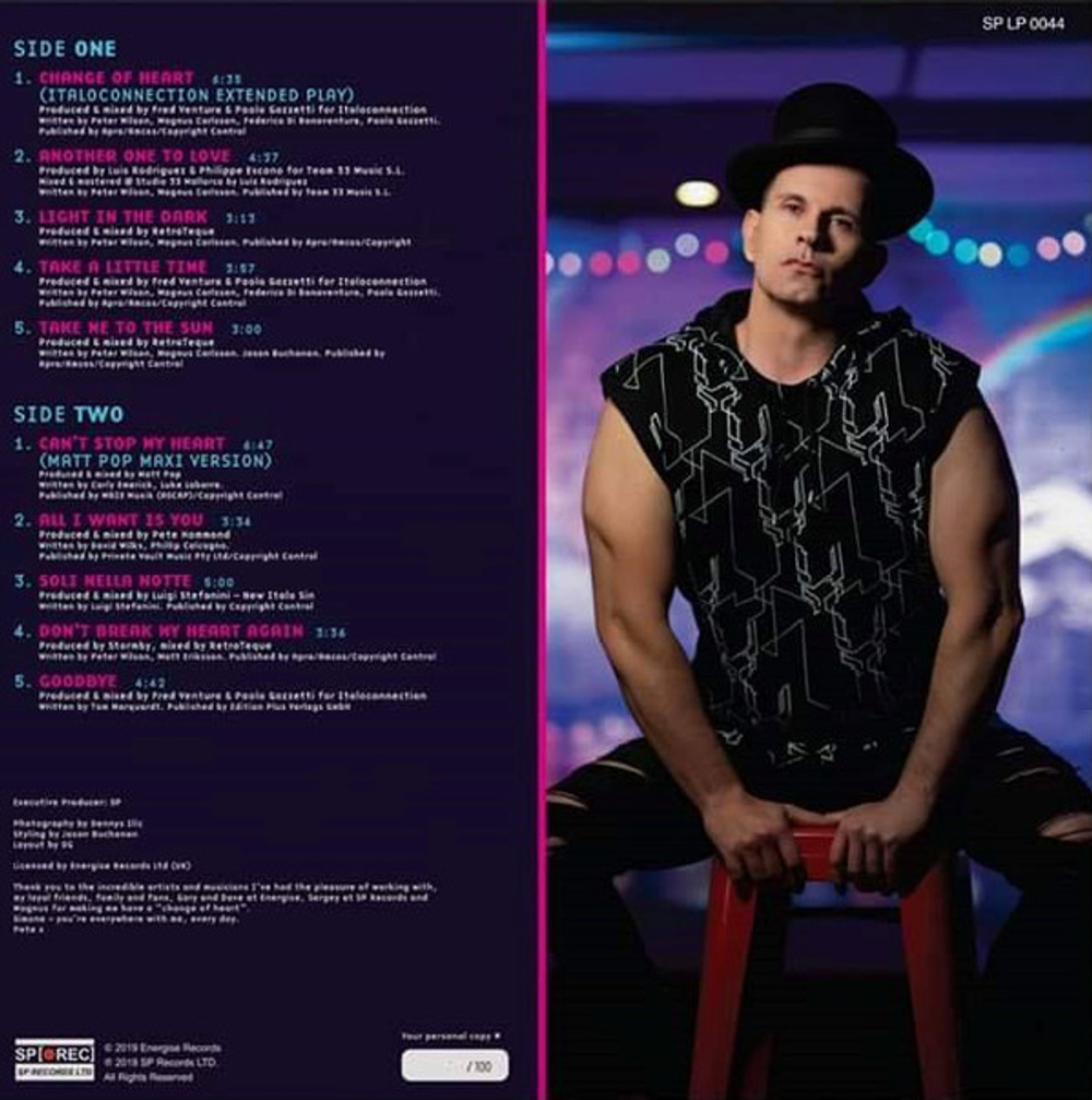 Peter Wilson / Change Of Heart (LP)