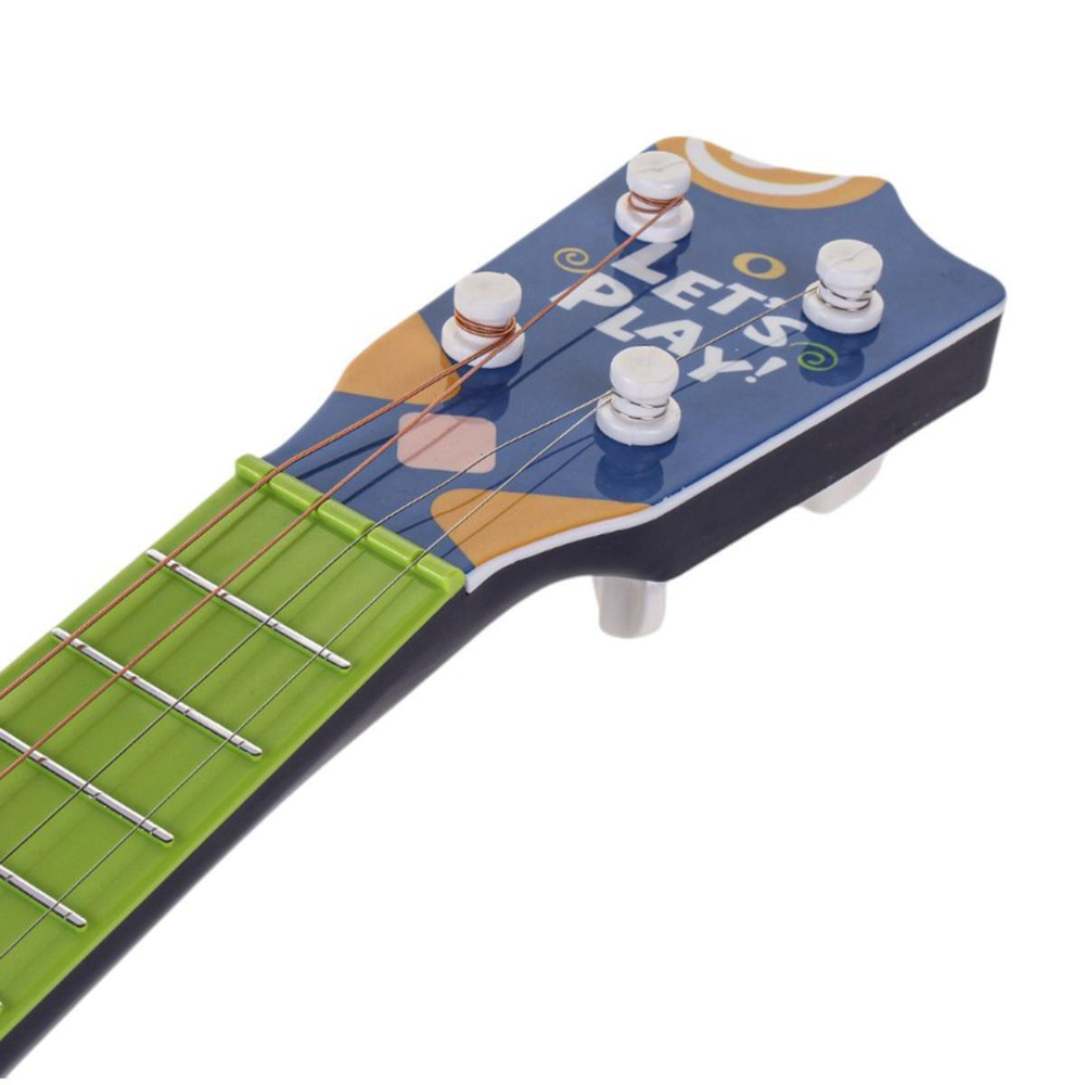 Гитара, синяя, коробка 819-31