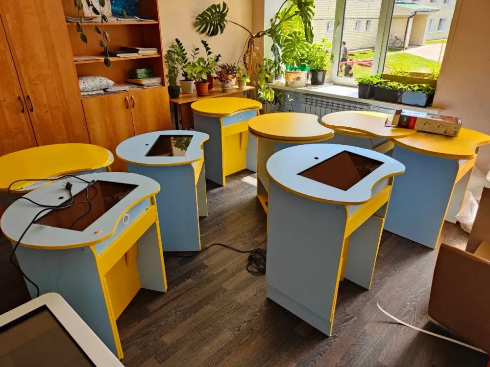 Детский интерактивный сенсорный стол Olodim I-table