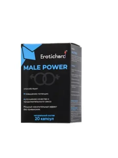Капсулы для мужчин Erotichard male power