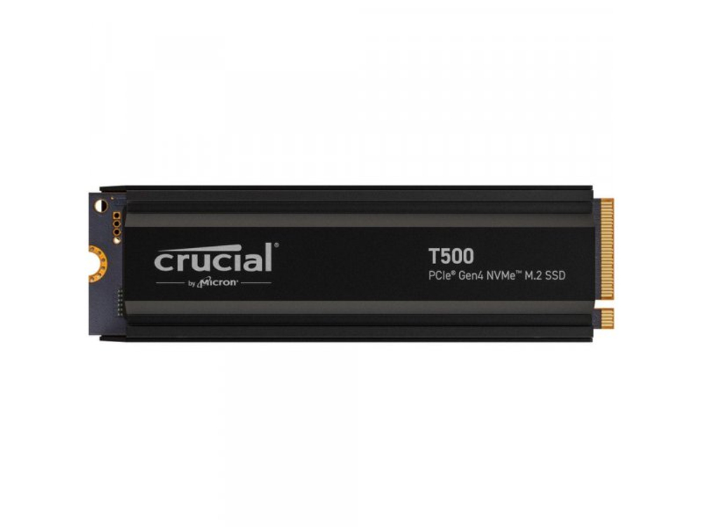 SSD накопитель Crucial T500 2ТБ, M.2 2280, PCIe 4.0 x4, NVMe [CT2000T500SSD5]