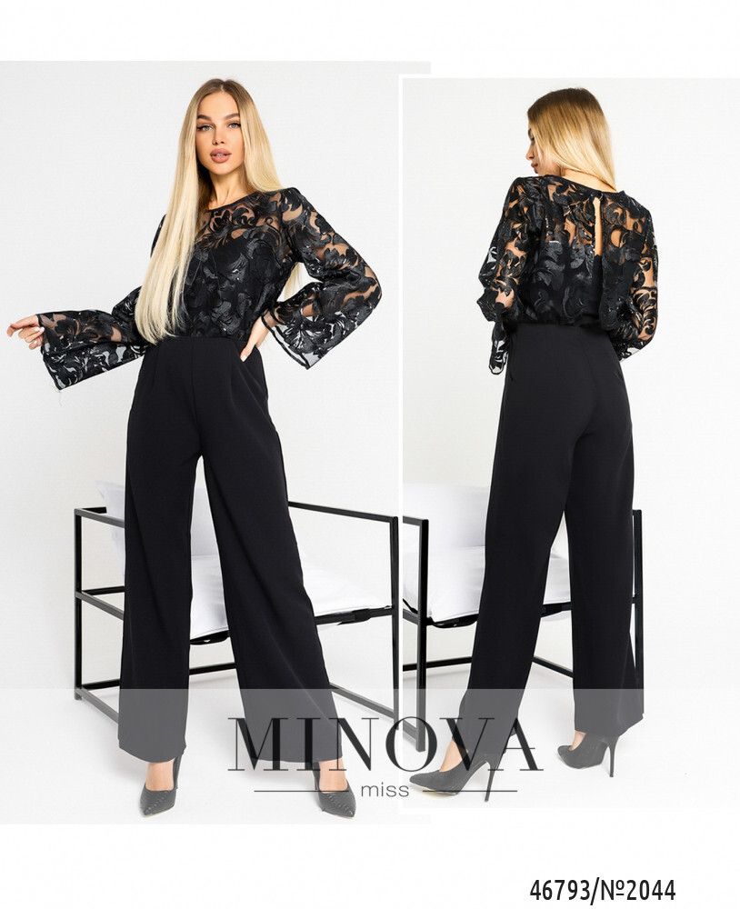 Комбинезон 2044-черный Minova