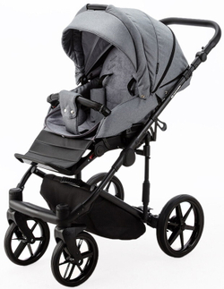 Детская коляска Adamex Zico 2 в 1 Z-TK60 Т.СЕР.ТК