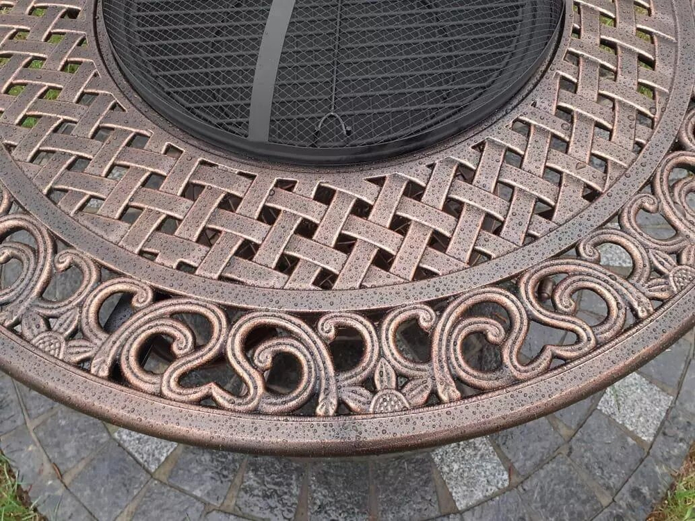 Комплект мебели Fuji из литого алюминия для сада