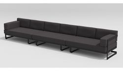 Hacienda, набор антрацит/антрацит, алюминий