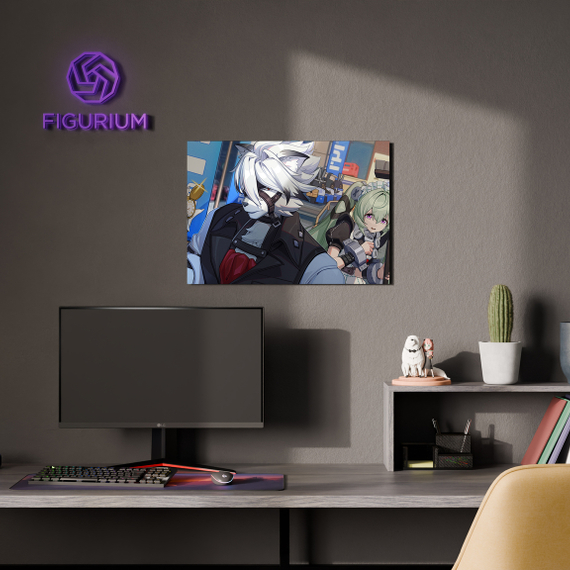 Постер Lycaon and Corin - Zenless Zone Zero