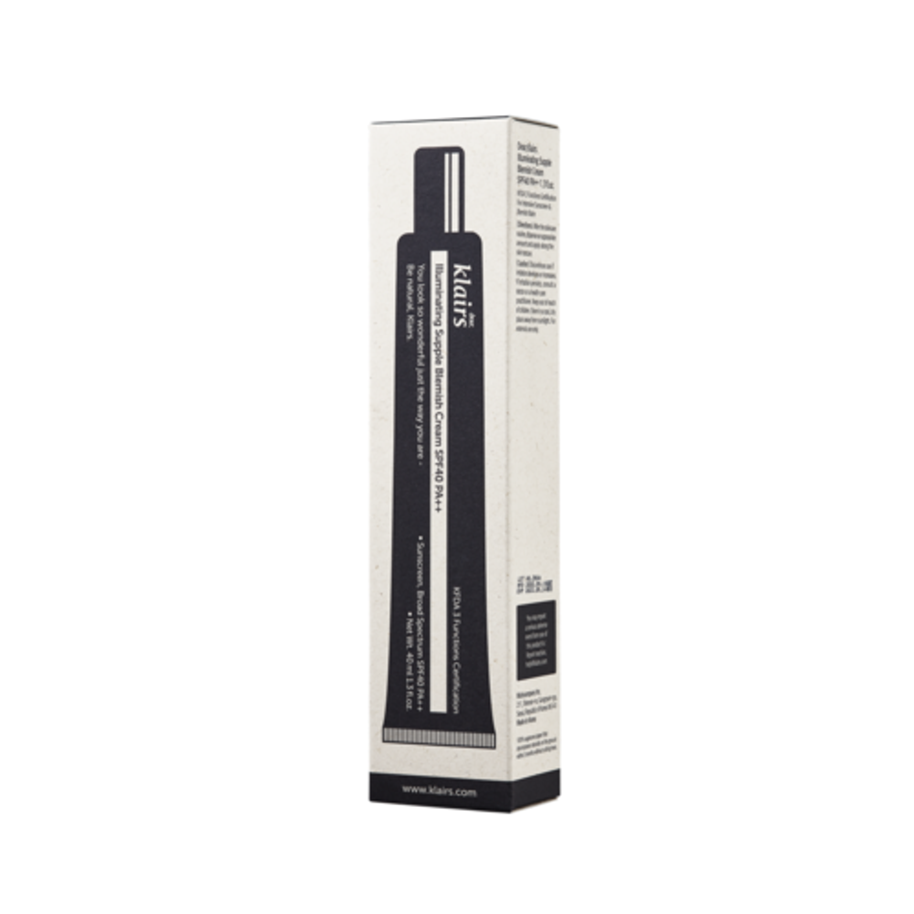 Dear, Klairs ВВ-крем для сияния кожи  SPF40/PA++, 40мл