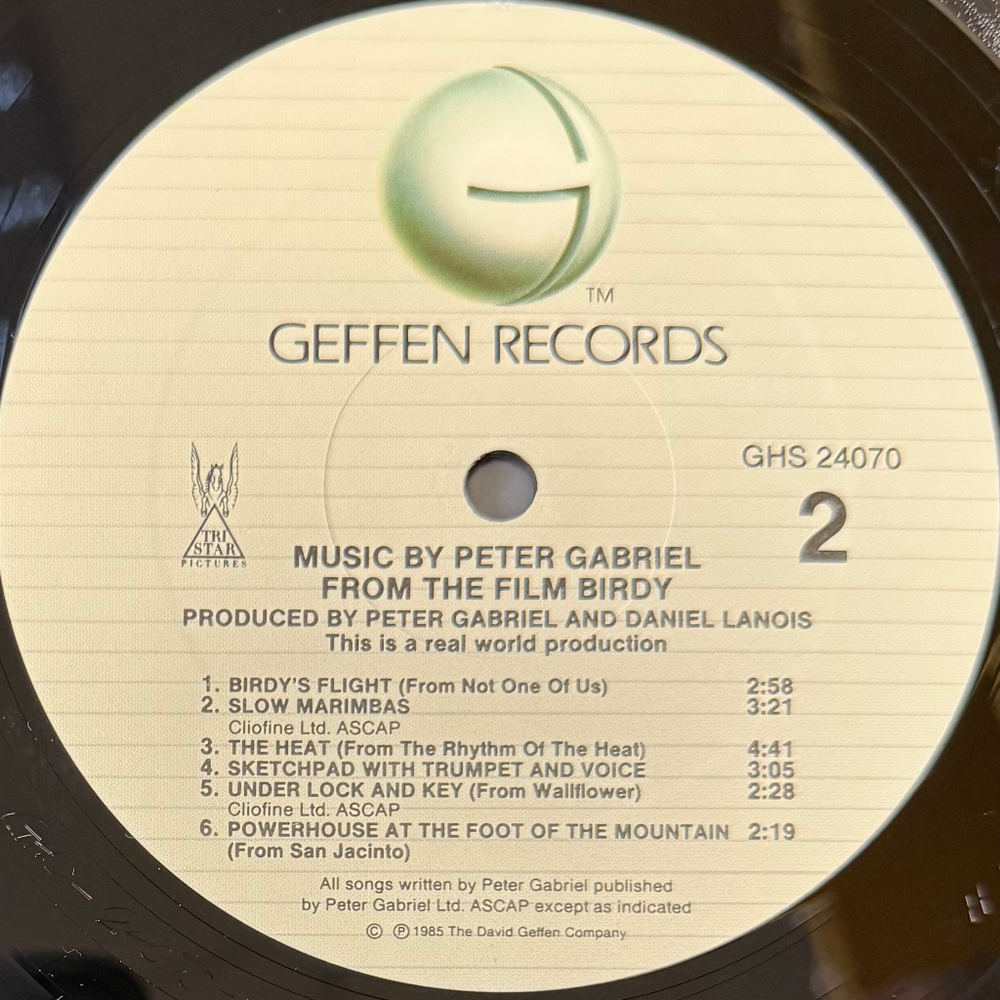 Peter Gabriel ‎– Birdy (США 1985г.)