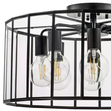 Потолочный светильник 798287 матовый черный Genni Lightstar