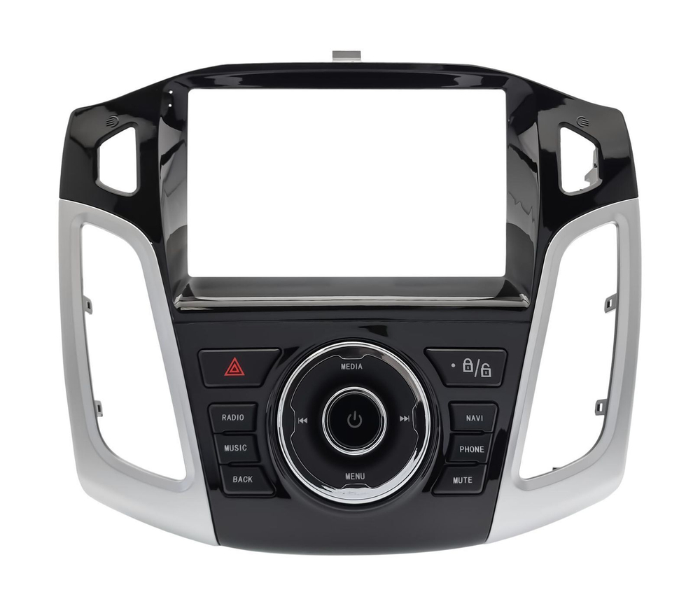 Переходная рамка магнитолы FORD FOCUS 2011-2019 9 дюймов (комплект с проводами)